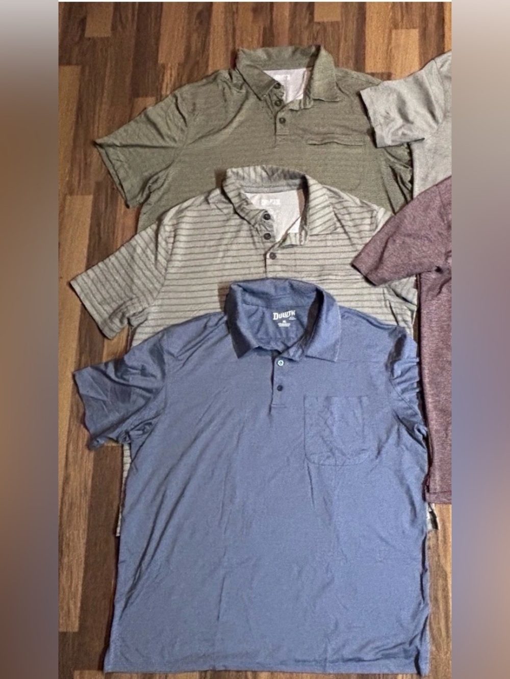 Duluth Men’s XL Polo Shirts Short Sleeve Standard & Relaxed Fit Set Of 3